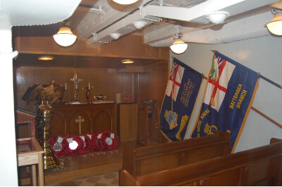 HMS Belfast kápolna